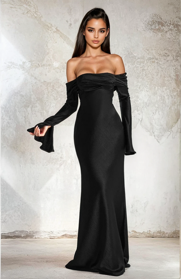 Aurora Maxi Dress - Black