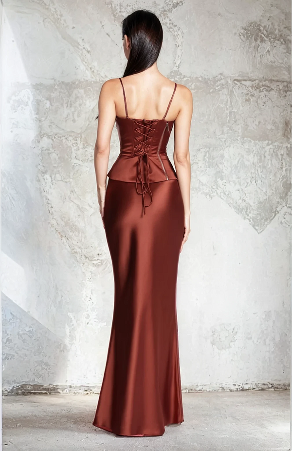 Alina Corset - Rust
