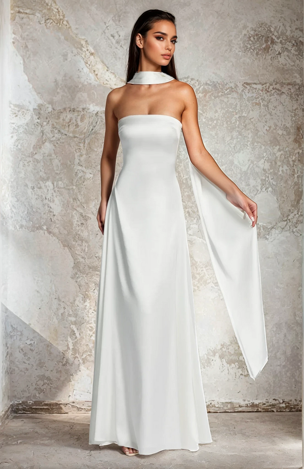 Shirine Maxi Dress - Ivory