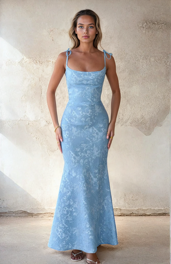 Britney Maxi Dress - Blue
